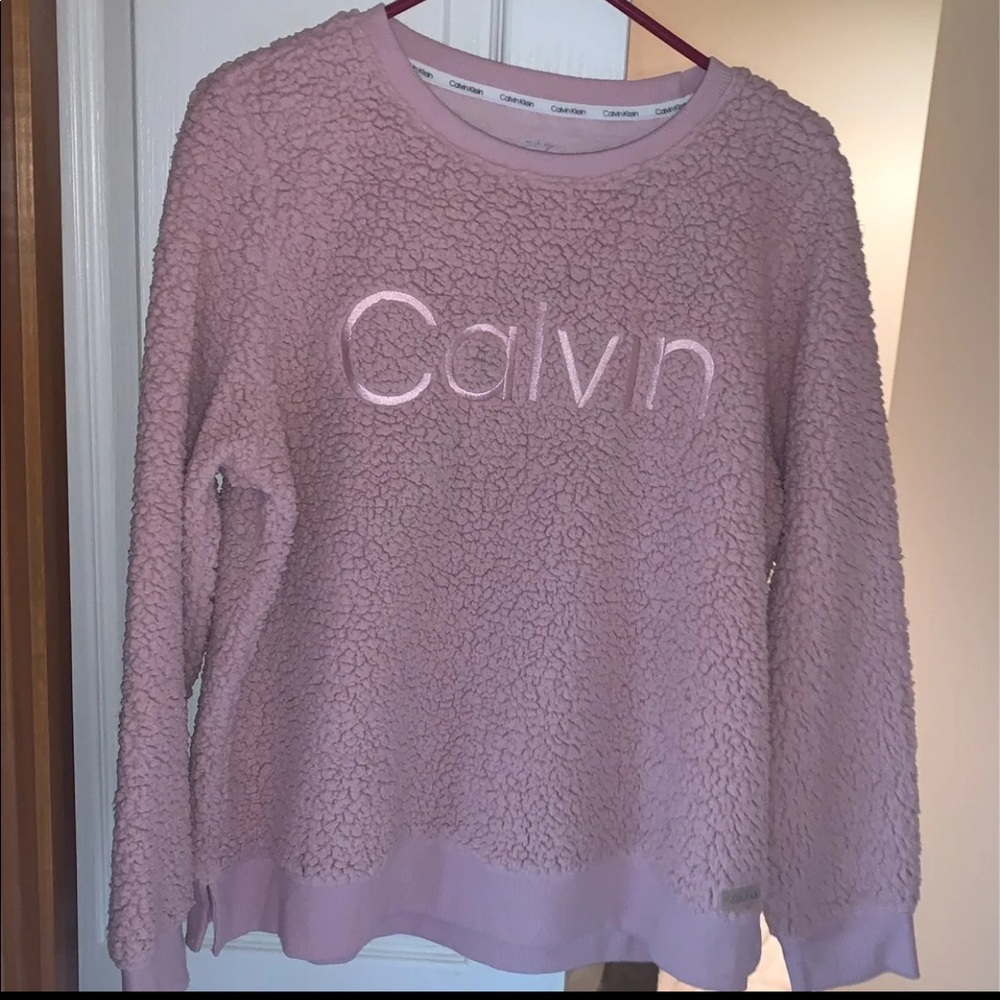 NWT Sherpa Calvin Klein sweatshirt